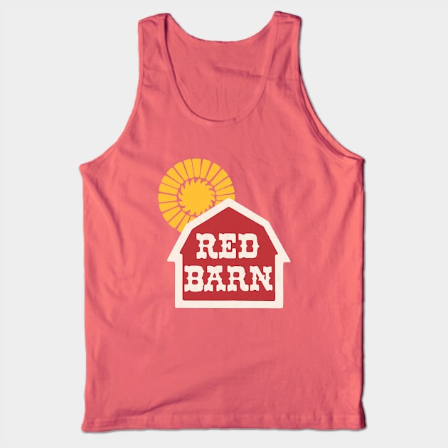 Red Barn Restaurant Tank Top by Turboglyde